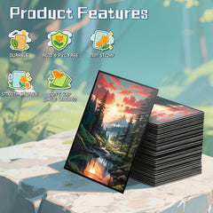 Kiiransr Taiga red green standard size 66x92 fits MTG cards