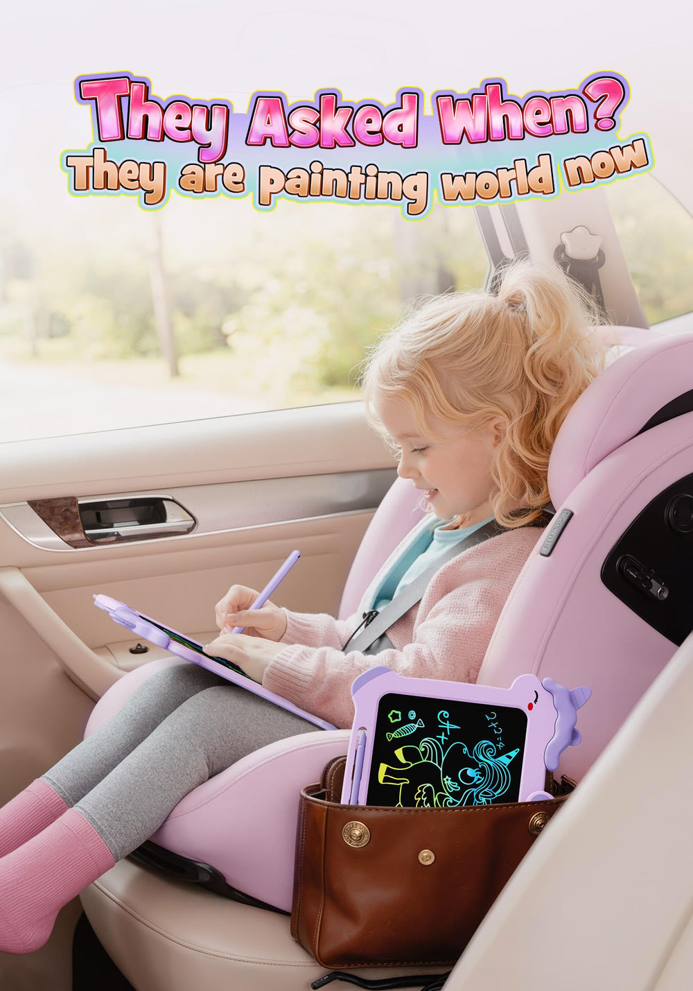 Kikapabi rounded corner design protects little hands during activity.