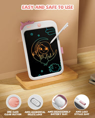 Kikapabi travel-friendly tablet lets kids doodle anywhere.