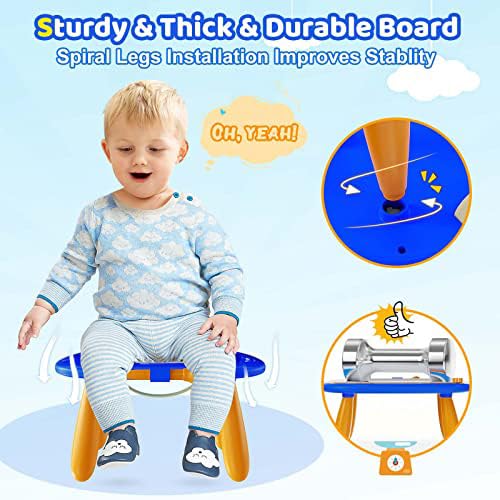 Kikidex sturdy base provides stable drawing moments on busy surfaces
