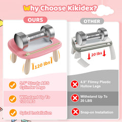 Kikidex drawing board with adjustable legs supports growing artists through height options.