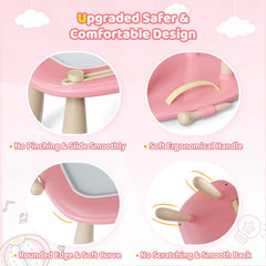 Kikidex no-mess erasing feature lets kids start fresh in seconds.