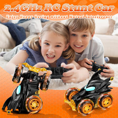 Kikikid Bat RC car USB charging setup for quick play sessions