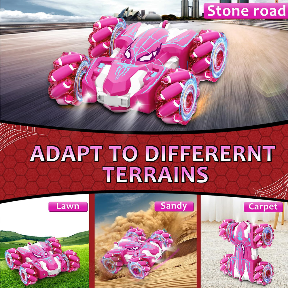Kikikid remote control car performing 360° drift on carpet or pavement