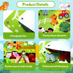 Kikiyaki story sets: interactive farm scenes to boost independent play.