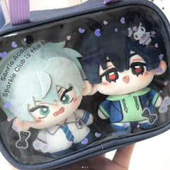 KILA MILA Ivan Till plush keychain on backpack, adds cute personality to bags