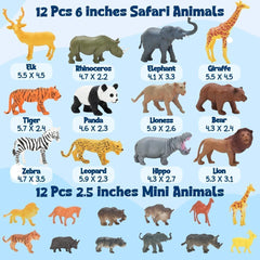 Kimicare zoo zebra figure – realistic patterns encourage pretend safari scenes.