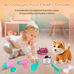 Kindenwinn includes 15 accessories for complete pretend pet care