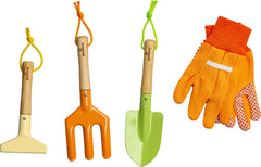 Kinderific Sunshine spade for digging with confidence by kids