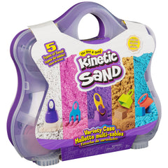 Kinetic Sand play session with the Variety Case sparks imaginative exploration and fine motor skills.