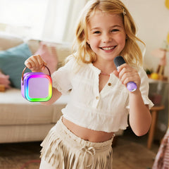 Kinglucky travel-ready karaoke compact for road trips and gatherings.