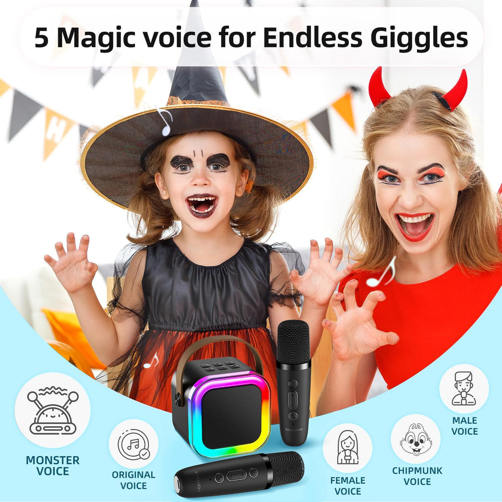 Kinglucky mini karaoke durable build designed for active kids