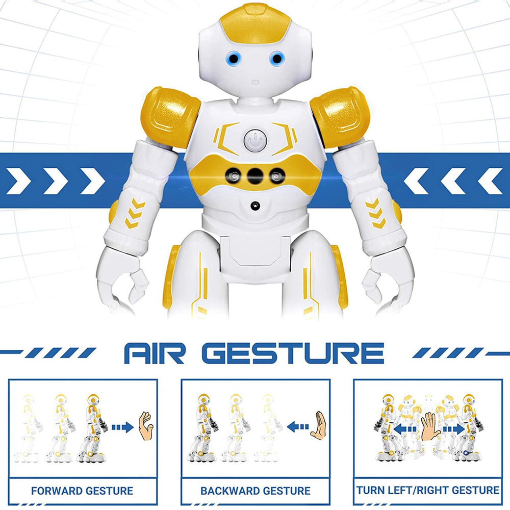KingsDragon RC robot programmable with 50 actions for creative routines