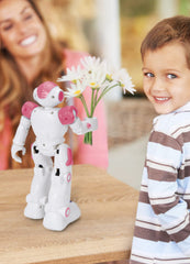 KingsDragon RC robot pink gift-ready design suitable as a birthday present.