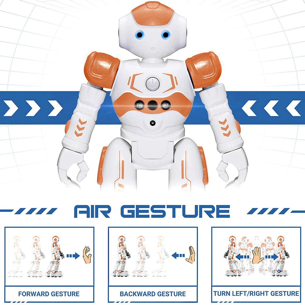 KingsDragon RC robot programming mode enables custom action sequences.