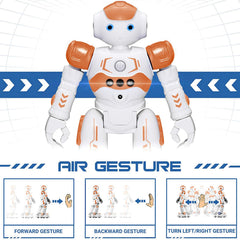 KingsDragon RC robot programming mode enables custom action sequences.