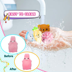 KINGYAO animal, fruit, and dinosaur squishies inspire imaginative stories.