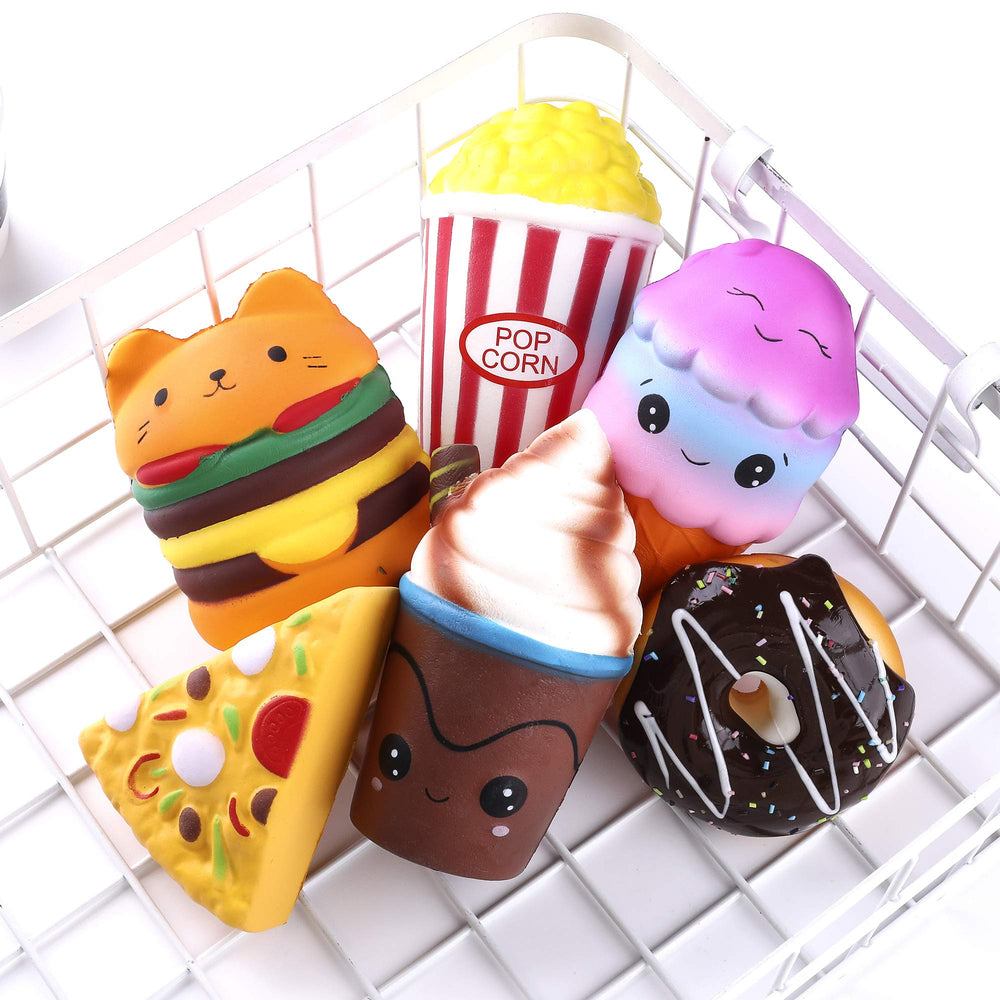 KINGYAO slow rising squishies popcorn for mood boost and sensory fun