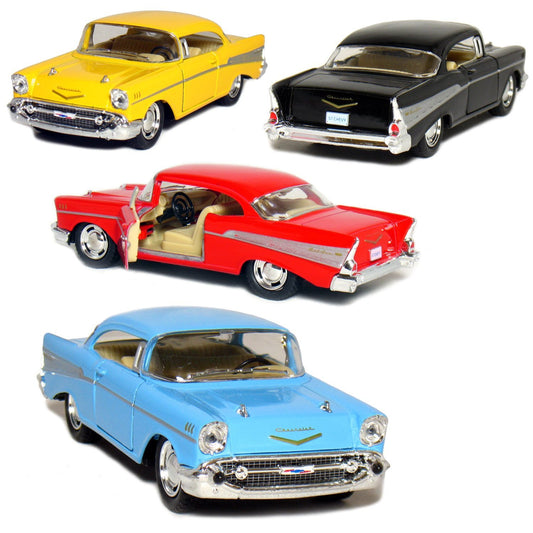 KiNSMART 1957 Chevy Bel Air Coupe front view for collectors' display