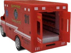 KiNSMART Rescue Team Ambulance 2-pack in box for cooperative play.