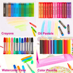KINSPORY crayons in a 48-count set for bold, lasting color.