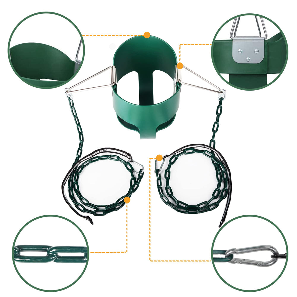 KINSPORY easy setup with included mounting accessories in minutes
