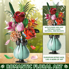 Kiothdre bouquet blocks lotus detail for creative DIY gifting inspiration.