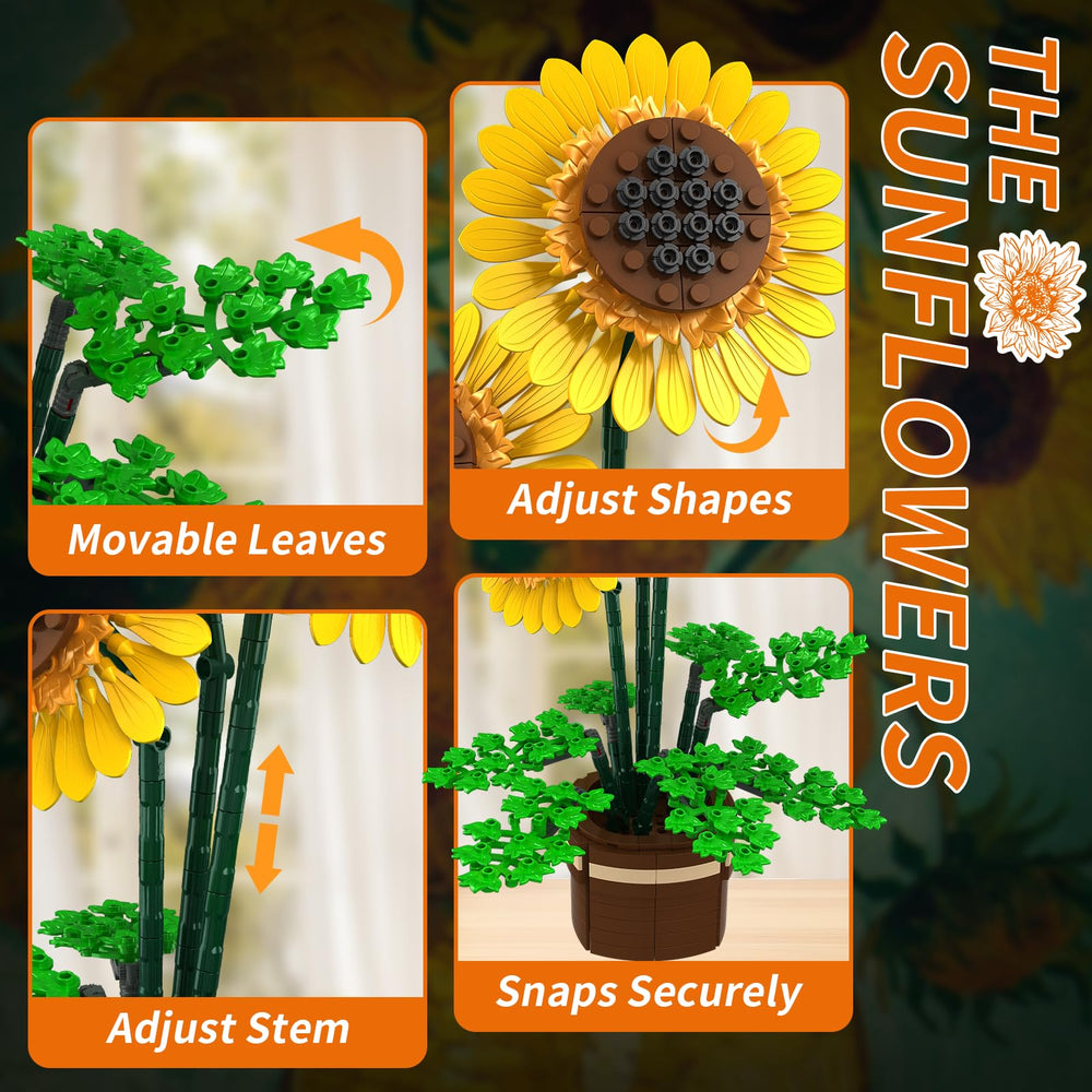 kiothdre sunflower-green-leaves: large leaves add depth to the display.