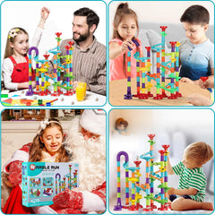 Kipawa Marble Run safety edges help prevent bumps during play sessions.