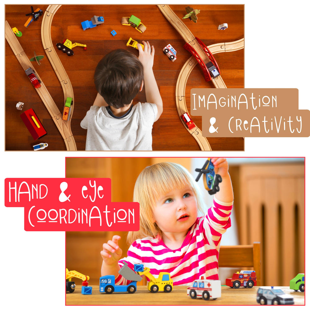 Kipipol bulldozer supports constructive play and spatial planning.