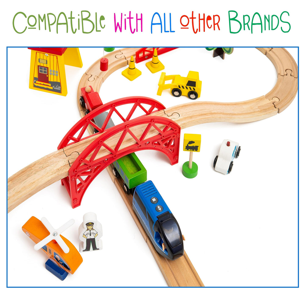 KipiPol compatibility with Thomas, Brio, and IKEA expands play options.