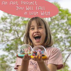 Kipipol all-in-one crafts kit for kids ages 6-8.