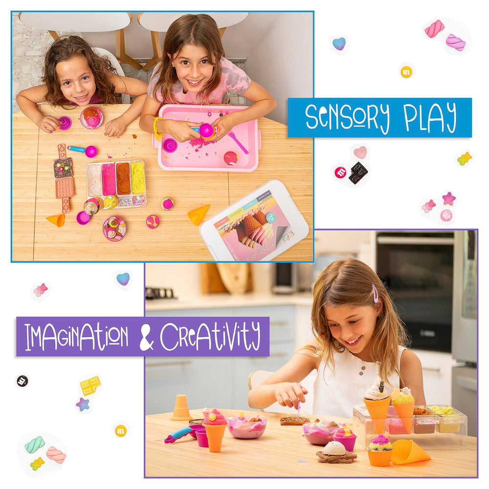 Scoop and tray setup from Kipipol ice cream sand kit.