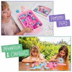 Kipipol unicorn toy set adds whimsy to storytelling and pretend play.
