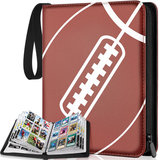 Kitoyz 720 pockets binder cover showing durable PU leather and premium build.