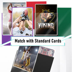 Kitoyz non-PVC acid-free material ensures safer card storage.