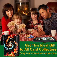 Kivxizi portable zipper card album makes a great gift for collectors