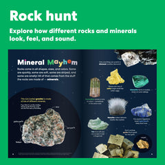 KiwiCo Volcano STEM-activities scene capturing eruption experiment and kid-friendly experiments