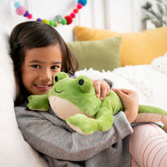 KiwiCo Froggie internal organs tweezers enable kid-friendly diagnostic pretend play.