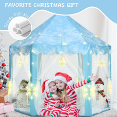 KIXINWA princess castle tent suitable for indoor and outdoor play sessions.