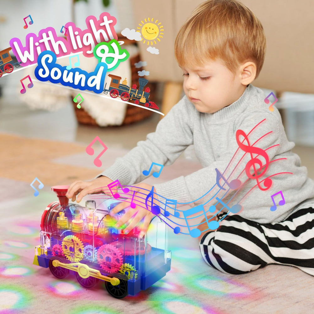 Kizeefun bright colors and music support engaging floor play for kids.