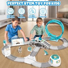KIZJORYA Light-Up Space Car Station brightens play with visual cues