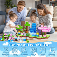 KIZJORYA blocks foster collaborative play and shared forest world builds