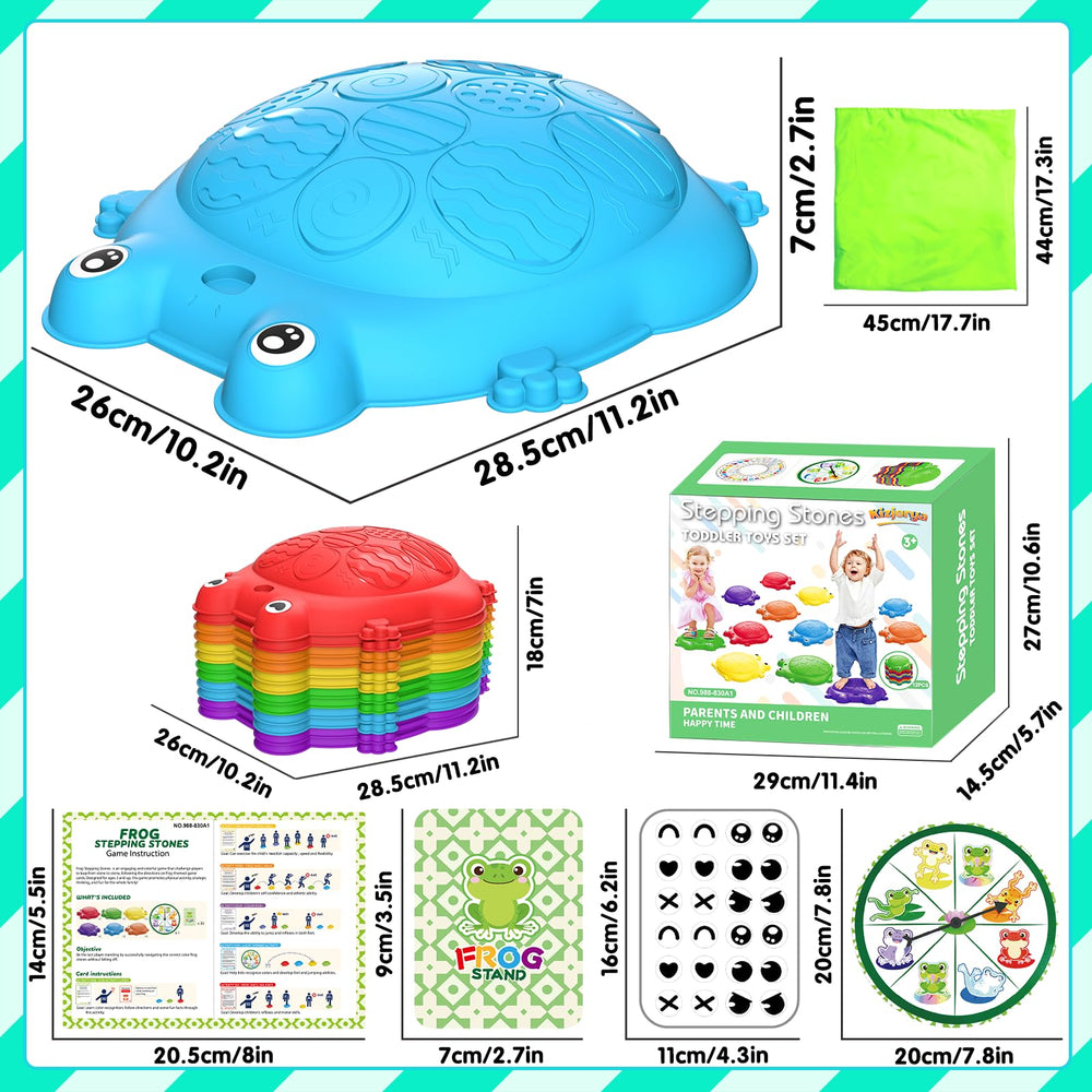 KIZJORYA balance stones designed for toddlers aged 3-5