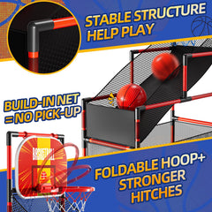 KIZONLY storage net keeps balls neatly contained after game time
