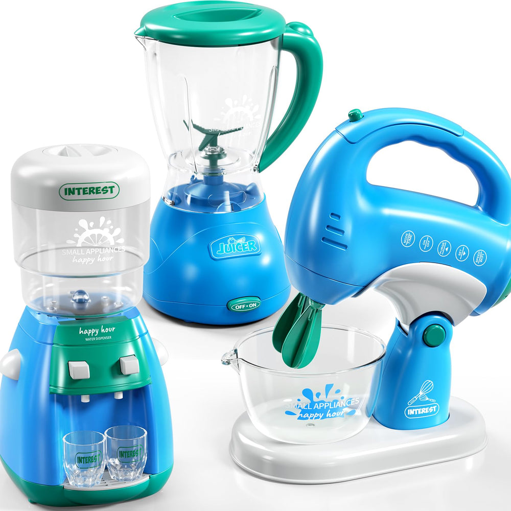KIZONLY birthday gift kitchen set makes pretend celebrations more engaging.