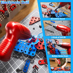 KIZONLY durable smooth-design toolkit built for kid-safe hands-on play