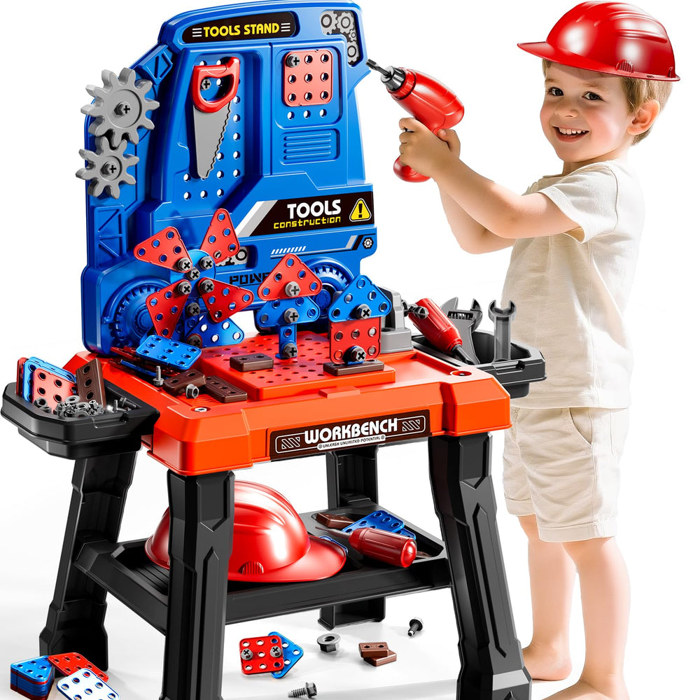 KIZONLY gift-ready tool set perfect for birthdays and holidays for boys and girls