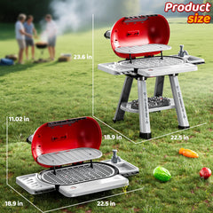 KIZONLY Kids Grill Playset easy assembly supports quick setup for playtime