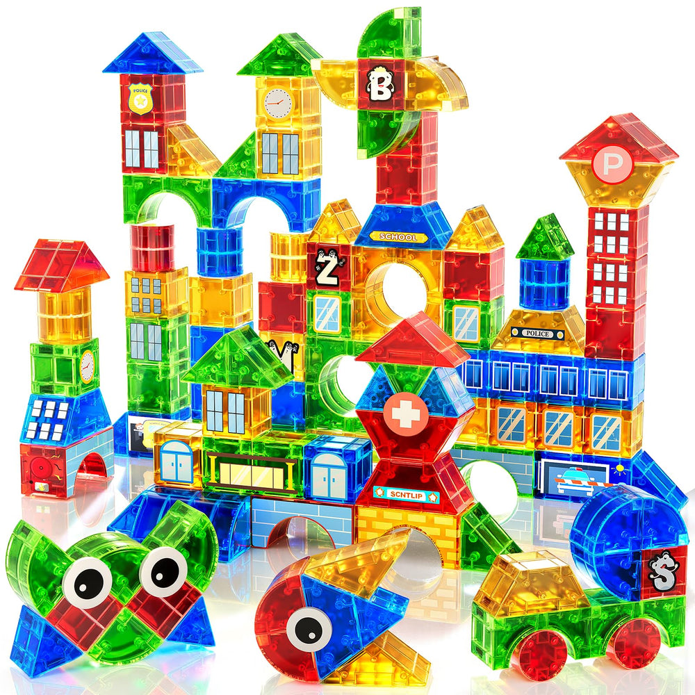KIZONLY magnet toy for toddlers with 115 pieces promotes hands-on learning.